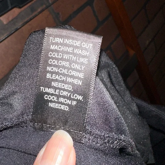 Bailey 44 Black Wide Leg Pants with High Waist - Picture 5 of 6